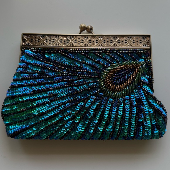 BEADED PURSE NWOT - Picture 7 of 12